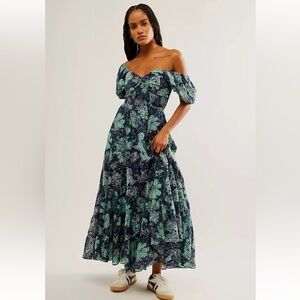 Free People Sun Drenched Maxi Dress